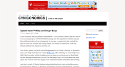 Desktop Screenshot of cyniconomics.com
